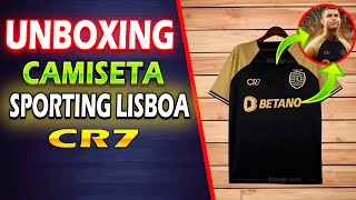 ✅Así es la CAMISETA de SPORTING LISBOA x CR7 UNBOXING  43 [upl. by Dibb]