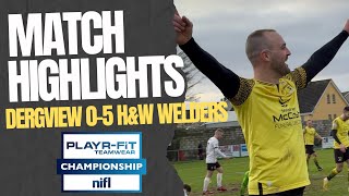 MATCH HIGHLIGHTS Dergview FC vs HampW Welders Saturday February 3rd 2024 [upl. by Mannos]