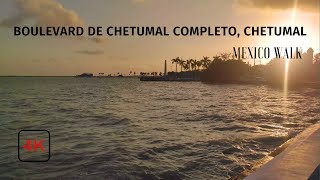 Boulevard de Chetumal completo  Chetumal  Quintana Roo 4K [upl. by Atul]