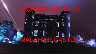 WONDERLIGHTS  Malahide Castle Dublin 🇮🇪Amazing LIGHTS DISPLAY [upl. by Aket355]