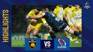 Highlights  Stade Rochelais v Ulster Rugby Round 3│Heineken Champions Cup 202223 [upl. by Noraed]