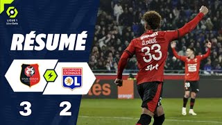 OLYMPIQUE LYONNAIS  STADE RENNAIS FC 23 Résumé  OLSRFC  LYON  RENNES  Ligue 1 Uber Eats 2024 [upl. by Harbed]