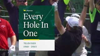 Every Televised HoleInOne  The Masters [upl. by Assilrac111]