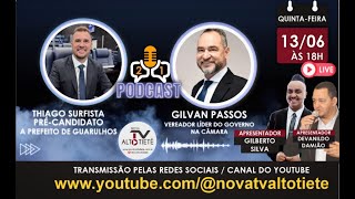 POLÍTICAS PÚBLICAS E FUTURO com THIAGO SURFISTA e GILVAN PASSOS [upl. by Siocnarf]