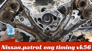 NissanHow bigis the Vk56 engineNissanpatroL Vk56 engine timing mark RL video [upl. by Descombes141]