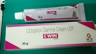 C Win Cream  CWin Cream  Ciclopirox olamin Cream  C win Cream use side effects amp benefits [upl. by Annais]