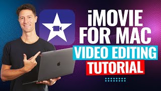 iMovie Tutorial  How To Edit Videos On Mac 2023 [upl. by Erika]