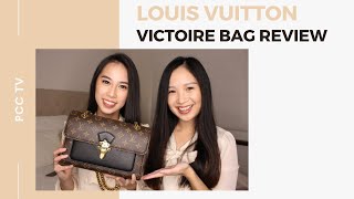 Louis Vuitton Victoire Bag Review  PCC TV [upl. by Nikolaos]