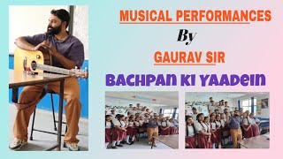 Bachpan ki yaadein  🤗 Trending music performance [upl. by Hamilton907]