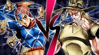 Guido Mista VS Hol Horse [upl. by Nehttam]