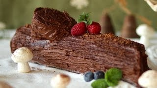 Recette pour faire une bûche de Noël [upl. by Mount725]