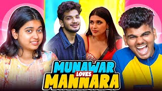 MUNAWAR and MANNARA in LOVE   Rexxy  Saloniyaapa [upl. by Oniratac]