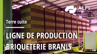 BRIQUETERIE BRANIS  Équipements de production par ALFI Technologies [upl. by Noirad]