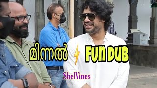 മിന്നൽ മുരളി⚡️in തല്ലുമാല  ShelVines  Malayalam Fun Dub [upl. by Cyril602]