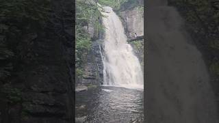 BUSHKILL FALLS WATERFALL PENNSYLVANIA HILL STATION USA [upl. by Wiebmer594]