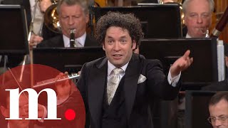 The 2017 Vienna Philharmonic New Years Concert with Gustavo Dudamel [upl. by Olonam721]