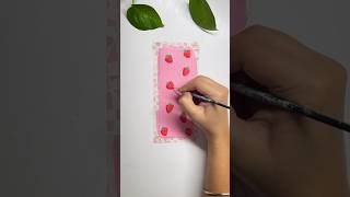 How to make a bookmarkbookmark bookmarkideas diybookmark diycrafts trendingshorts drawing [upl. by Dodson594]