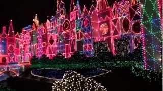 2012 Disneyland Small World Holiday Nov 26th Entrance to Exit POV HD 1080p [upl. by Reinertson312]