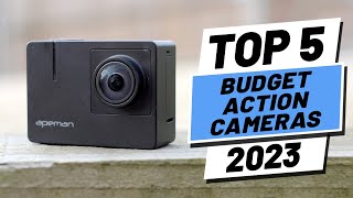 Top 5 BEST Budget Action Cameras In of 2023 [upl. by Onek]