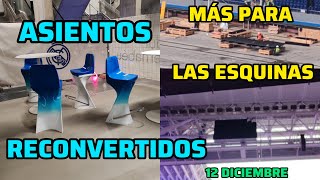 12 dic‼️ ASÍ son los ASIENTOS ANTIGUOS que VENDE el REAL MADRID ⚠️OBRAS SANTIAGO BERNABÉU [upl. by Ankeny]