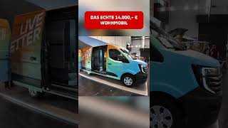 DAS echte 14 000 € WOHNMOBIL NAGELNEU MADE IN BERLIN 🔴 Interstar Plugvan Caravan Salon 2024 [upl. by Polish]