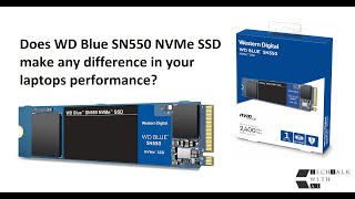 WD Blue SN550 NVMe SSD Upgrade to HP Pavilion 15ec1024AX  Performance Test and Results [upl. by Okim]