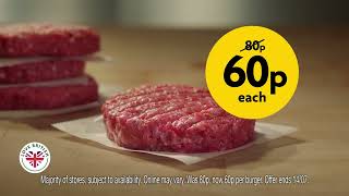 Morrisons 125 Years  Hand Pressed Burgers British [upl. by Llerihs763]