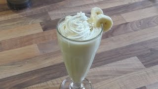 Banana MilkShake in 5 minutes [upl. by Ogu]