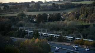 Boxmoor Hemel Hempstead  A41 and Euston to Birmingham railway [upl. by Wileen649]