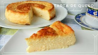 Tarta de Queso Tradicional Muy fácil [upl. by Viccora]