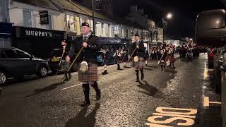 Kilkeel Guy Fawkes celebration parade 2023 [upl. by Lodi]