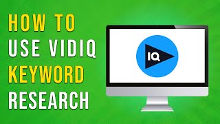 How To Use VidIQ Keyword Research Tool  Full Guide 2024 [upl. by Ahseiuqal]