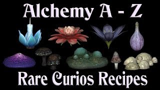 Skyrim Alchemy Guide Pt4 Creation Club Rare Curios Recipes amp Review [upl. by Ania]