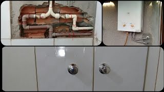 Como instalar aquecedor a gás [upl. by Sipple]