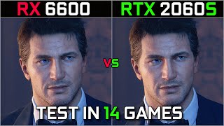 RX 6600 vs RTX 2060 SUPER  Test in 14 Games at 1080p amp 1440p  2023 [upl. by Ettenwahs]