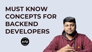 Topics to learn for Backend Developer in 2024  Roadmap amp Guide  Tamil [upl. by Harriman885]