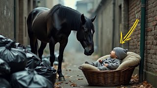 CABALLO ENCUENTRA BEBÉ ABANDONADO EN LA BASURA LO QUE SUCEDIÓ DESPUÉS TE DEJARÁ SIN PALABRAS [upl. by Andonis359]