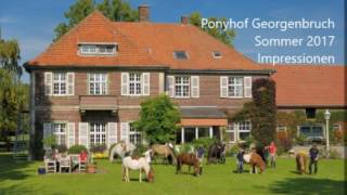 Sommerferien 2017 auf dem Ponyhof Georgenbruch [upl. by Vial]