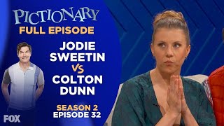 Ep 32 Drawn Of The Dead  Pictionary Game Show  Full Episode Colton Dunn vs Jodie Sweetin [upl. by Illyes]