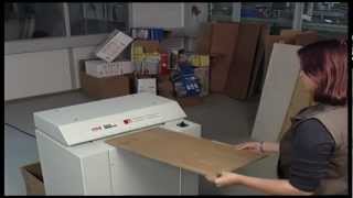 HSM ProfiPack 425 Cardboard Shredder [upl. by Korrie]