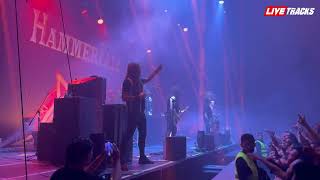 HAMMERFALL LET THE HAMMER FALL LIVE TRACK MEXICO CITY 2024 [upl. by Rossy]