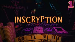 PART 1 OF ME ATTEMPTING TO BEAT INSCRYPTION — NO COMMENTARY [upl. by Jeavons933]