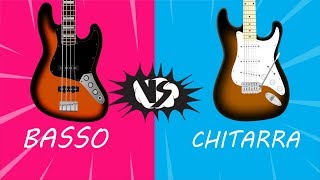 BASSO vs CHITARRA cosa è MEGLIO [upl. by Janiuszck]