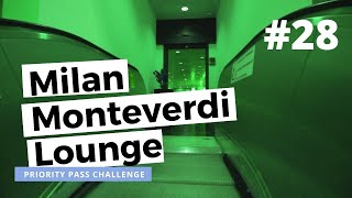 MILAN Malpensa Airport Lounge Review Sala Monteverdi [upl. by Ahtebbat516]