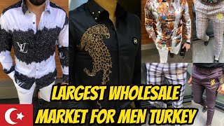 Men Wholesale Clothing Market In Istanbul Turkey  Where To Buy Wholesale Turkey Men Wear [upl. by Traweek]