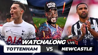 Tottenham 41 Newcastle  Premier League LIVE WATCHALONG amp HIGHLIGHTS with EXPRESSIONS [upl. by Hsivat]