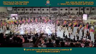 GROUP 4 FROM CLUSTER 5  TANGLAWAN FESTIVAL 2024 ARYAARYAHAN GRAND SHOWDOWN COMPETITION CHAMPION [upl. by Aeht]