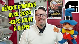 Geeklye Réderie dAmiens Avril 2024 VG Live  Exposition Jouets Vintages à Dieppe  Diddl Mask etc [upl. by Aikkin]