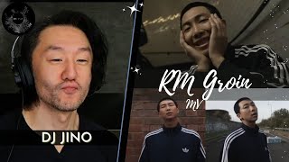 DJ REACTION to RM GROIN MV [upl. by Weitman]