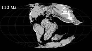 Continental Flooding amp Orography by CR Scotese [upl. by Eelyrag]